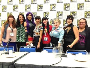 The "All Shapes and Sizes Welcome" panel at Comic-Con