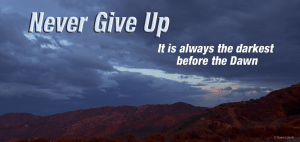 Never Give Up