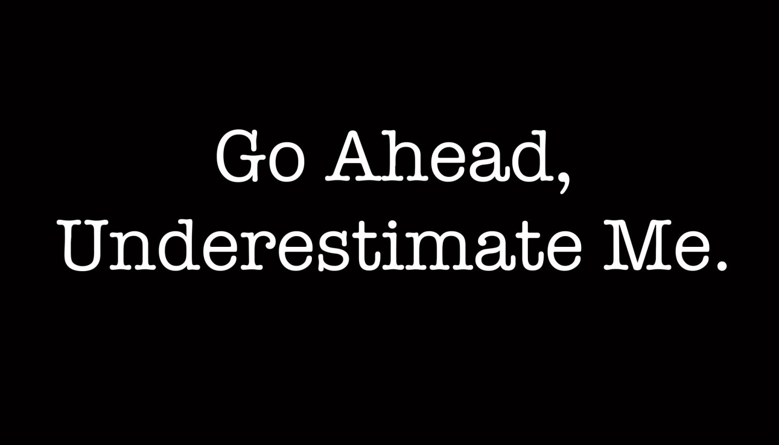 Taking Some Risks And Having Them Pay Off