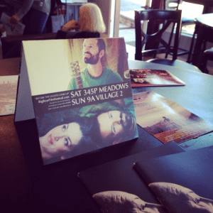 Table top fest ads, they really ‘stand out’!, @JennicaRenee Instagram