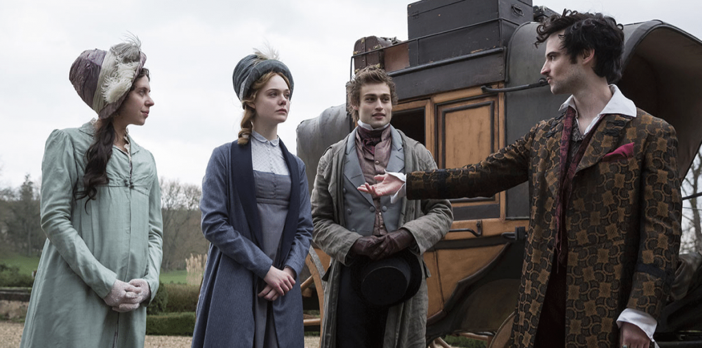 still from Mary Shelley
